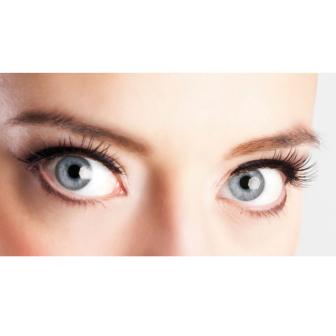 Künstliche Wimpern "Schwarze Smokey Eyes"