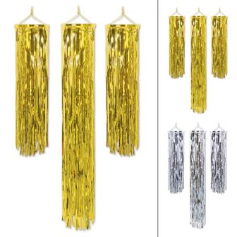 Lametta-Deckendeko "Glamour" 3er Pack