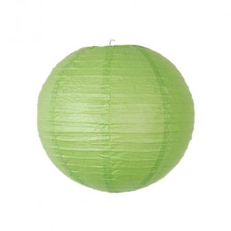 Großer einfarbiger Lampion-35-cm-grün