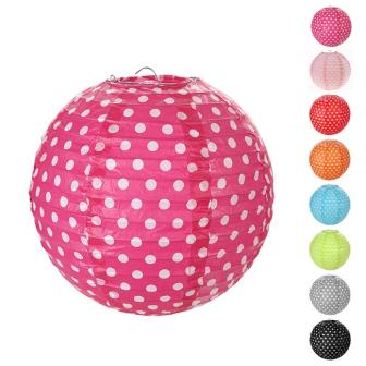 Lampions "Punkte-Spaß" 2er Pack