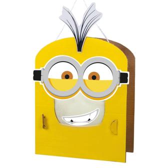 Laterne Bastelset Minions Kevin