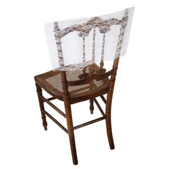 Lehnenhusse "Spitze" 2er Pack