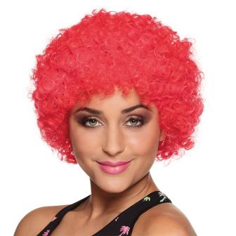 Locken-Perücke "Farbenpracht"-rot