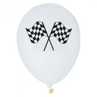 Luftballons "Black & White" 6er Pack
