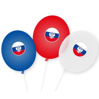 Luftballons "Russland" 9er Pack