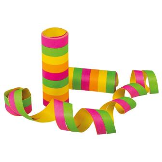 Luftschlangen Party Neon 2er Pack