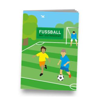 Mal- und Rätselheft "Fußballfieber" 