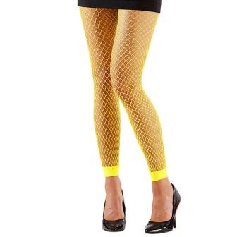 Netz-Leggings "Neon"-neongelb