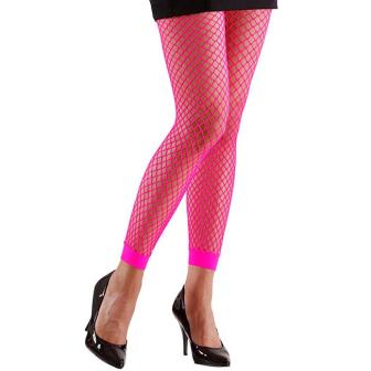 Netz-Leggings "Neon"-neonpink