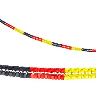 Papier-Girlande "Deutschland" 3 m 2er Pack