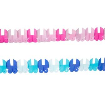 Papier-Girlande "Kinderwagen" 6 m