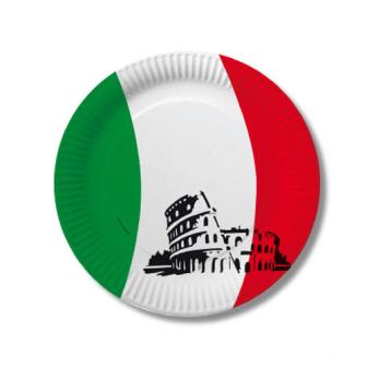 Pappteller "Italien - Rom" 10er Pack