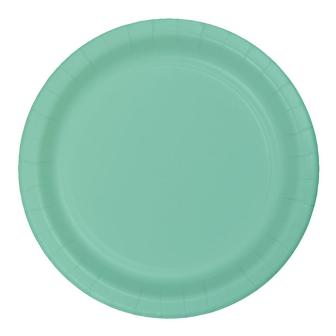 Pappteller 24er Pack-mint-grün