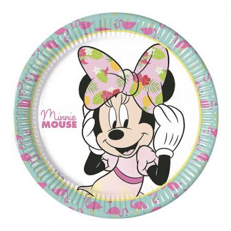 Pappteller "Sommerliche Minnie Mouse" 8er Pack