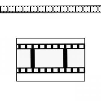 Party-Absperrband Filmstreifen 15,25 m