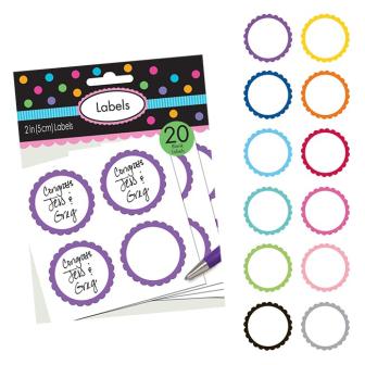 Personalisierbare Sticker 20er Pack