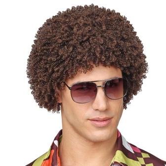 Perücke "Minipli" -braun