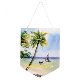 Raumdeko "Sommer am Strand" 30 x 38 cm
