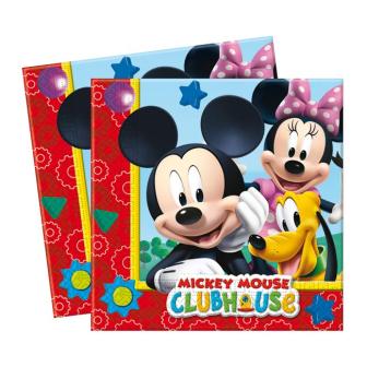 Servietten "Micky Maus Clubhaus" 20er Pack