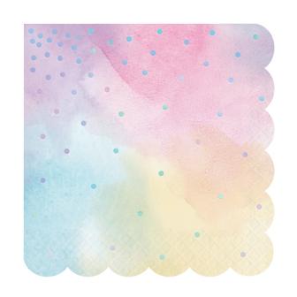 Servietten "Perlmuttglanz" 16er Pack