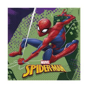 Servietten "Spiderman" 20er Pack zweilagig                                                                            