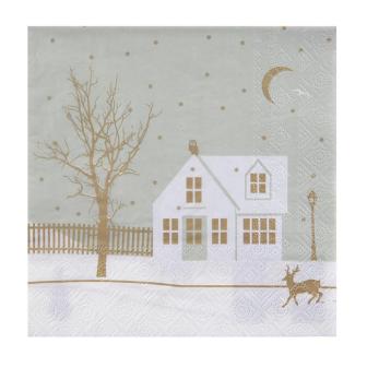 Servietten "Winterwelt" 20er Pack