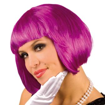 Sexy Bob-Perücke-lila