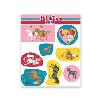 Sticker "Bibi und Tina" 8-tlg.