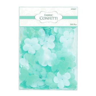 Streuartikel "Blumen und Schmetterlinge" 300-tlg.-türkis