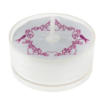 Teelichter "With love" 4er Pack-pink