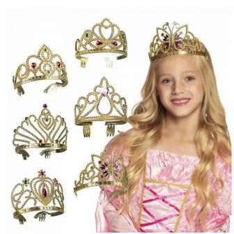 Goldene Tiara Prinzessinnentraum