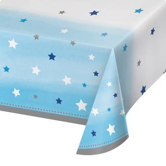 Tischdecke "Little Star" 137 x 259 cm-blau