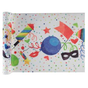 Tischläufer "Geburtstag kunterbunt" 5 m