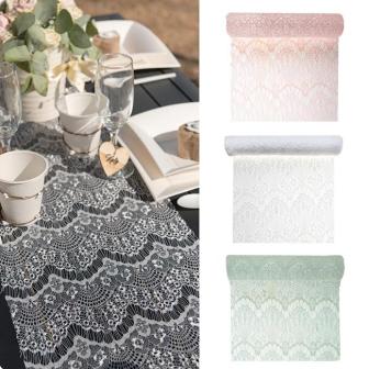 Tischläufer Spitze "Boho Chic" 0,3 x 3 m