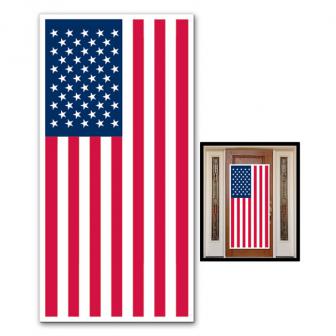 Türdeko "USA-Flagge" 76 x 152 cm
