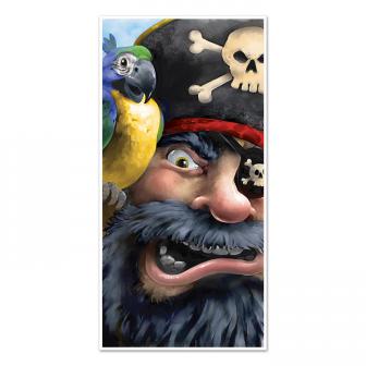 Türdeko "Wütender Pirat" 152 cm