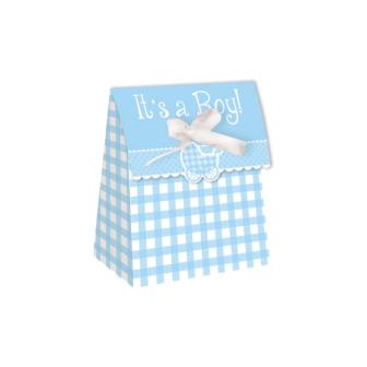 Überraschungs-Box "Baby-Party" 12er Pack-blau