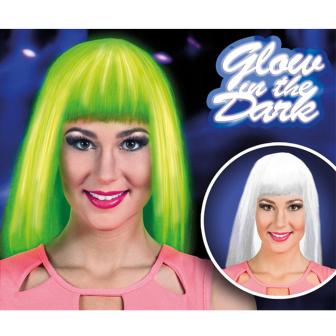 UV Leucht-Perücke "Mathilda"
