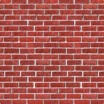 Wanddeko Ziegelmauer 1,2 x 9,1 m