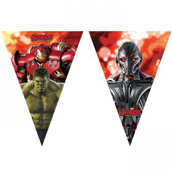 Wimpel-Girlande "Avengers - Age of Ultron" 2,3 m