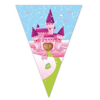 Wimpel-Girlande "Rosarotes Einhornleben" 2,3 m