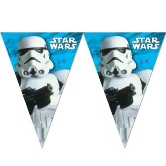 Wimpel-Girlande "Ultimative Star Wars" 2,3 m