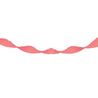 XXL UV Leucht-Girlande aus Krepp 18 m-neonorange