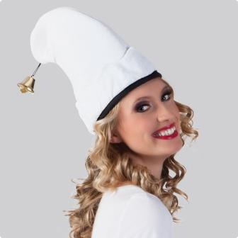 Zwerg-Mütze mit Glöckchen 32 cm