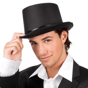 Zylinder Showstar-schwarz