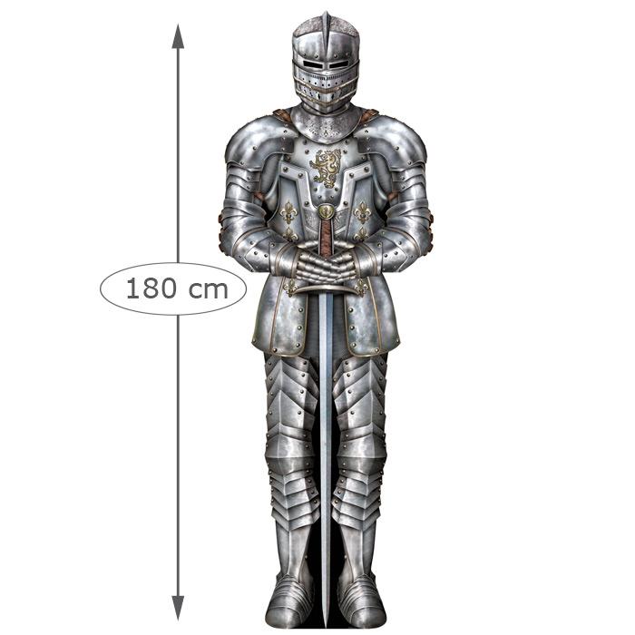 Wanddeko XXL Großer Ritter 1,8 m günstig kaufen bei PartyDeko.de