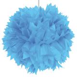 Deckendeko "Pom-Pom aus Wabenpapier" 30 cm-hellblau