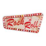 3D-Wanddeko "Rock 'n' Roll" Party 58 x 33 cm