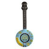 Aufblasbares Hippie-Banjo 88 cm