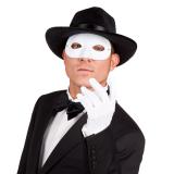 Augenmaske "Maskenball"-weiß